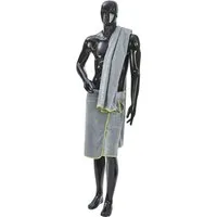 done.® Kilt Kuuma, ideal für Sauna & Spa, Kurzform, Veloursfrottier, mit Klettverschluss und Reißverschluss-Tasche