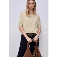 STREET ONE Cardigan Kurzarm-Cardigan mit Rundhals