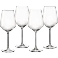 Ritzenhoff & Breker Weißweinglas Rumba, 4-tlg., Glas, 4er Set, je 370 ml