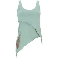 Guru-Shop T-Shirt Festival Elfen Top aus Bio-Baumwolle, Lagentop,.. Festival, Ethno Style, alternative Bekleidung