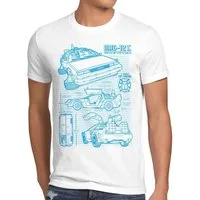 style3 T-Shirt Delorean DMC-12 zurück in die zukunft back to the future marty mcfly