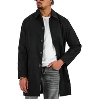 RedBridge Kurzmantel mit Hemdkragen und Knopfleiste Casual Look Gerade Passform, seitliche Eingrifftaschen, minimalistisches Design