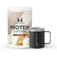 Protein Eiskaffee Bundle - 20Portionen - Black Coffee Cup - Iced Latte