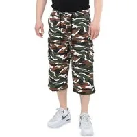 Ben Creek Cargobermudas QM7 3/4 Zip-Off Capri Bermuda, kurze Herren Shorts, Outdoorhose