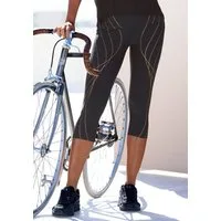 LASCANA ACTIVE Caprileggings mit schimmerndem Druck, Sportleggings