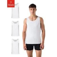 Burnell & Son Achselhemd Tank Top Achselhemd für Herren (Packung, Set, Spar-Pack, Spar-Packung, 3-St., 3er-Pack) Feinripp, extra lang