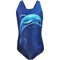 Aquarti Badeanzug Mädchen Badeanzug Chlorresistent Schwimmanzug Muscleback Wettkampf