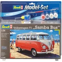 Revell® Modellbausatz Model Set VW T1 Samba Bus, Maßstab 1:24, Made in Europe