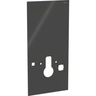 Geberit Frontverkleidung zu Monolith Sanitär- modul für AquaClean 101cm Glas schwarz, 242384SJ1 242384SJ1