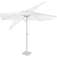 VONROC Sonnenschirm rechteckig, LxB: 300x200 cm, Set, Je nach Variante mit oder ohne Sockel, Rechteckiger Sonnenschirm für Terasse, Garten, Balkon & Gastro