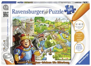 Ravensburger 00516 - tiptoi: Puzzeln Entdecken Erleben: Die Ritterburg [ohne Stift]
