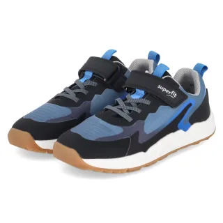 Superfit Low Sneaker AGOS - Gr. 33 - Blau - Textil & Synthetik