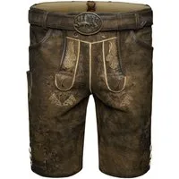 Spieth & Wensky Trachtenlederhose Fassing Herren (1-tlg) Trachtenlederhose, Trachtenhose, Bayerische Lederhose, Oktoberfest