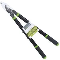 Koopman Astschere Gartenschere Baumschere Heckenschere Astschneider 59cm, (Stück, 1-tlg., Packung), 8cm Klinge, Stahl / Kunststoff, Klingenschutz, Anti-Rutsch, Manuell