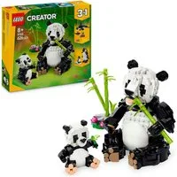 LEGO® Wilde Tiere: Pandafamilie (31165), LEGO Creator Konstruktionsspielsteine, (626 St), Made in Europe