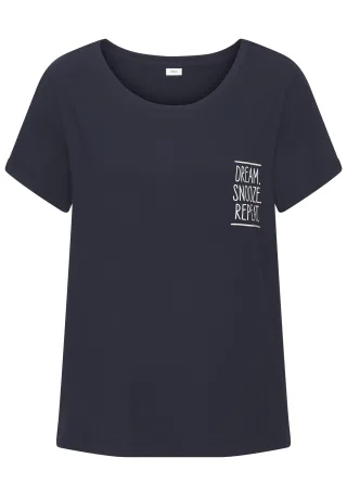 s.Oliver LM s.O T-Shirt darkblue - Gr. - 42