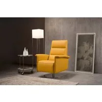 Egoitaliano Sessel Kelly Designsessel, Clubsessel & Relaxsessel, bequem, zeitlos elegant, drehbar, manuelle Relaxfunktion mit Push-Back-Mechanismus