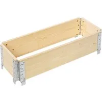 Garronda Hochbeet-Profil Palettenrahmen 80x30x20 cm Hochbeet Holz für Pflanzen GD-0075 (1-St)