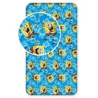 Sponge Bob Spannbettlaken Sponge Bob, Renforcé, Gummizug: rundum