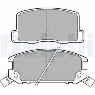 Delphi Bremsbel?ge hinten Toyota Mr2