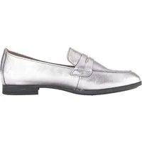 Gabor Gabor 5.270.60, Slipper & Mokassin, Metallik/ Silber, Damen Slipper
