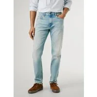 Pepe Jeans Tapered-fit-Jeans STANLEY Ziernähte an den Gesäßtaschen