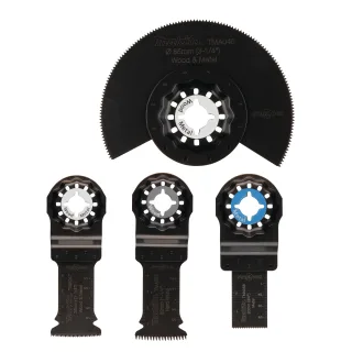 Makita Tauchsägeblatt-Set, 4-teilig - TMA045 - TMA047 - TMA053 - TMA058 - B-67480