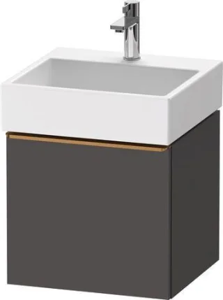 Duravit D-Neo Waschtischunterbau wandhängend Graphit Matt 484x442x440 mm - DE4270004490000 DE4270004490000