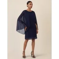 Apart Chiffonkleid mit Volantärmeln