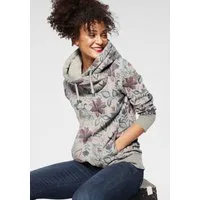 Ragwear Kapuzensweatshirt GRIPY FLOWERS O Hoodie mit floralem All Over-Druck