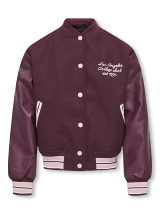 KIDS ONLY - KOGWESTCOAST LIFE BOMBER OTW Mauve Wine - Gr. - 152
