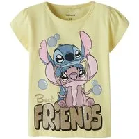 Name It Kurzarmshirt NMFFUBA STITCH SS TOP BOX NOOS WDI Baumwollmischung, mit Stitch Druck