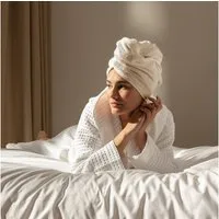 Möve Turban-Handtuch, Frottier (1-St), aus 100% naturbelassener ungebleichter Baumwolle