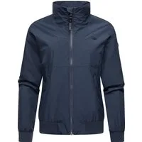 Ragwear Outdoorjacke Goona stylische, wasserdichte Übergangsjacke mit hohem Kragen