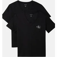 Calvin Klein Jeans T-Shirt MONOLOGO VNK 2PACK TEE (Packung, 2-tlg., 2er-Pack), Logoschriftzug