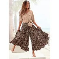 LASCANA Hosenrock mit extra weitem Bein Culotte, extra weites Bein, luftige Sommerhose, Schlupfhose