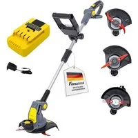 Fanztool Akku-Rasentrimmer 20V, inkl. 2Ah Akku & Ladegerät. Ideal für Feinschnitt und Grobschnitt