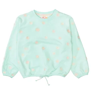 JETTE by STACCATO - Sweatshirt aqua aop - Gr. - 128/134