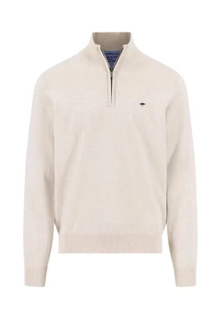 FYNCH-HATTON - Troyer-Zip, Superfine new offwhite - Gr. - L