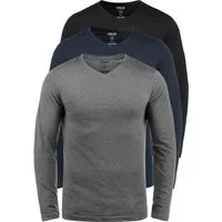 !Solid Langarmshirt SDBasil Langarmshirts im 3er-Pack