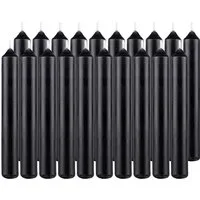 BRUBAKER Spitzkerze 20er Pack Geburtstagskerzen 9,5 cm - Geburtstag Spitzkerzen (für Geburtstag, Magie, Rituale, 20-tlg., oder Partydekoration), Dekokerzen mit 1,25 cm Durchmesser - Stabkerzen Leuchterkerzen