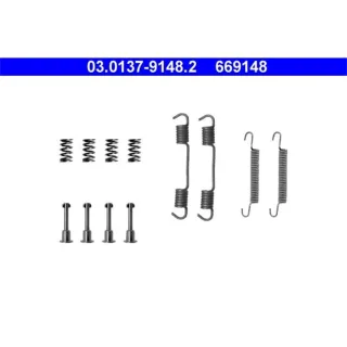 ATE Bremsbacken-Montagesatz hinten BMW 3 Z1 Z3