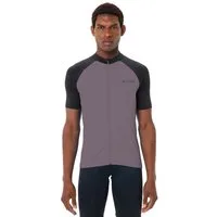 VAUDE Radtrikot Men's Matera FZ Tricot II für Radsport, mit drei offenen Rückentaschen, mit kurzen Ärmeln