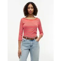 Tommy Hilfiger 3/4-Arm-Shirt CODY BOAT-NK 3/4 SLV TEE Baumwolle