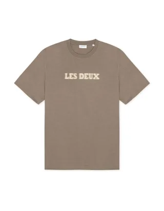 les deux - Logo T-Shirt - Brady braun - Gr. - L
