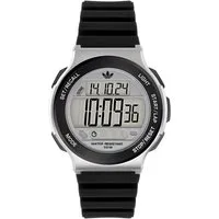 adidas Originals Chronograph EXPRESSION THREE DIGITAL AOFH255072I, Quarzuhr, Armbanduhr, Herrenuhr, Damenuhr,Silikonarmband,Stoppfunktion
