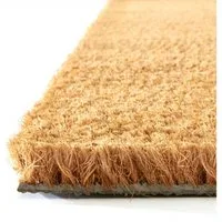 Karat Fußmatte Kokosmatte, 4 Farben, viele Größen, In- & Outdoor geeignet, rechteckig, Höhe: 17 mm