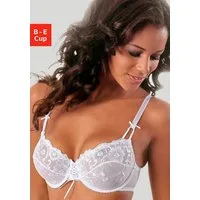 LASCANA Bügel-BH Wanda mit Zierschnürung und Stickerei Spitze, Dessous