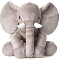 Corimori Kuscheltier 60cm Elefant, extra flauschiges XXL Plüschtier (Geschenk, Packung), Pip der Elefant, super weiches kuscheliges Stoffier