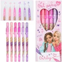 Depesche Filzstift DEPESCHE TOPModel Gelstifte Girly 6 Stück